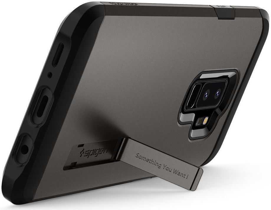 Spigen Tough Armor Hoesje Samsung Galaxy S9 Plus Gunmetal afbeelding 4