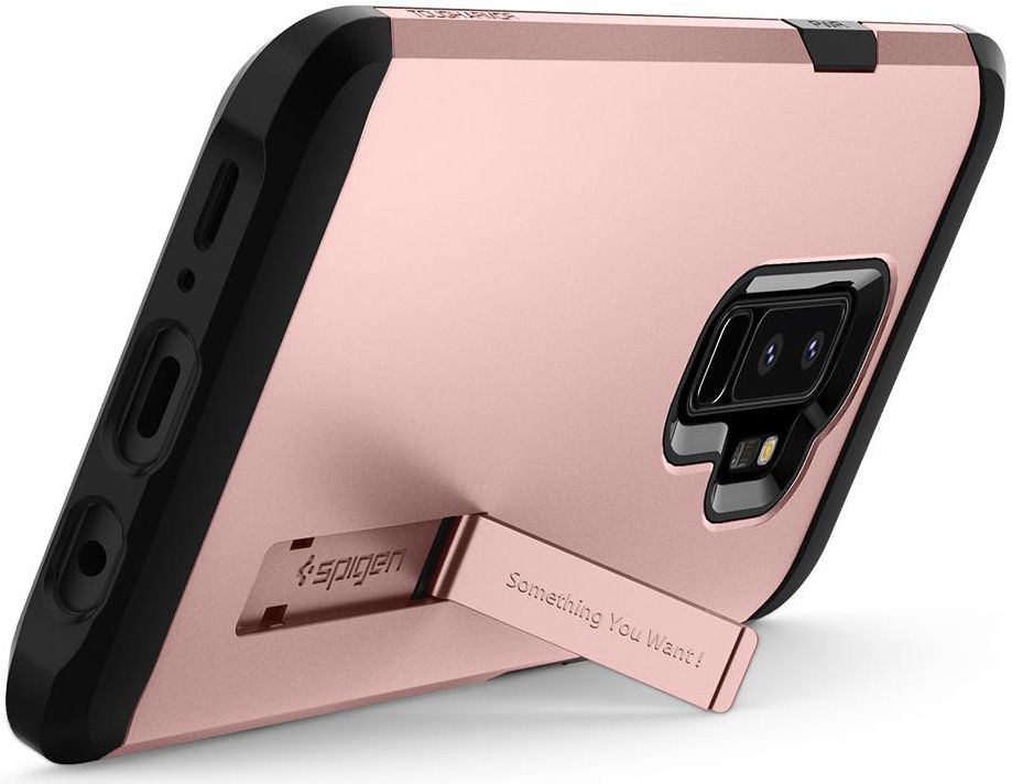 Spigen Tough Armor Hoesje Samsung Galaxy S9 Plus Rose Gold afbeelding 4