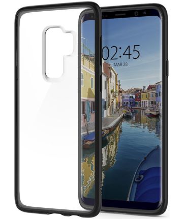 Spigen Ultra Hybrid Case Samsung Galaxy S9 Plus Black Hoesjes