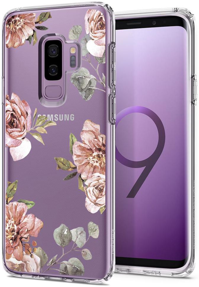 Spigen Liquid Crystal Samsung Galaxy S9 Plus Hoesje Blossom Flower afbeelding 16