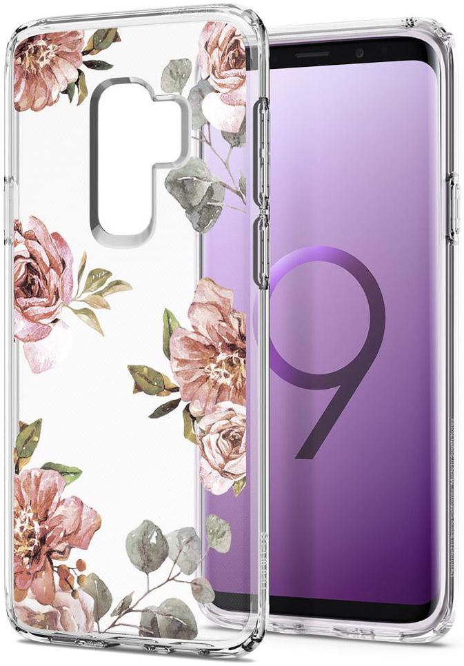 Spigen Liquid Crystal Samsung Galaxy S9 Plus Hoesje Blossom Flower afbeelding 18