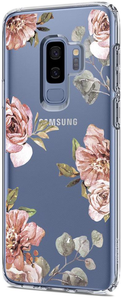 Spigen Liquid Crystal Samsung Galaxy S9 Plus Hoesje Blossom Flower afbeelding 3