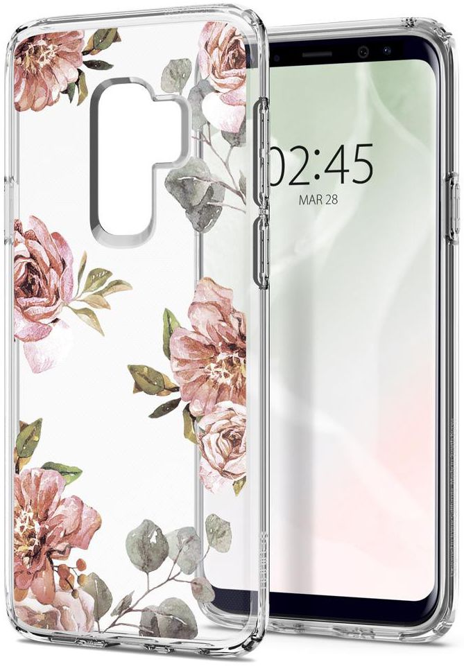 Spigen Liquid Crystal Samsung Galaxy S9 Plus Hoesje Blossom Flower afbeelding 6