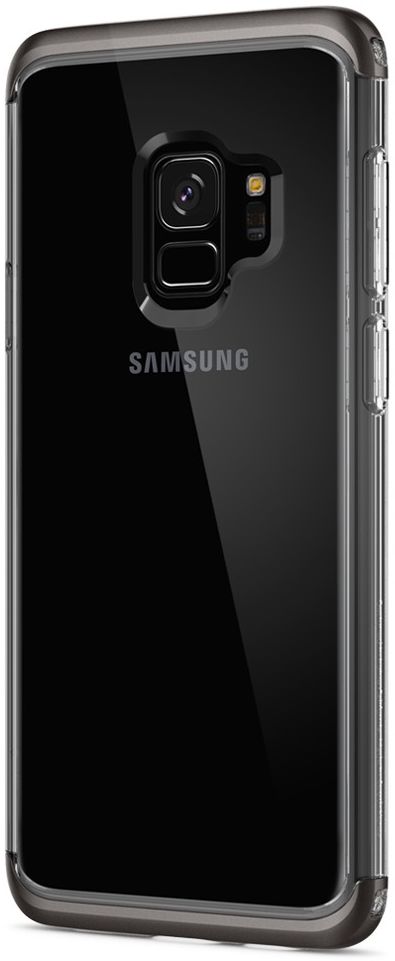 Spigen Neo Hybrid Crystal CS Case Samsung Galaxy S9 Plus Gunmetal afbeelding 2