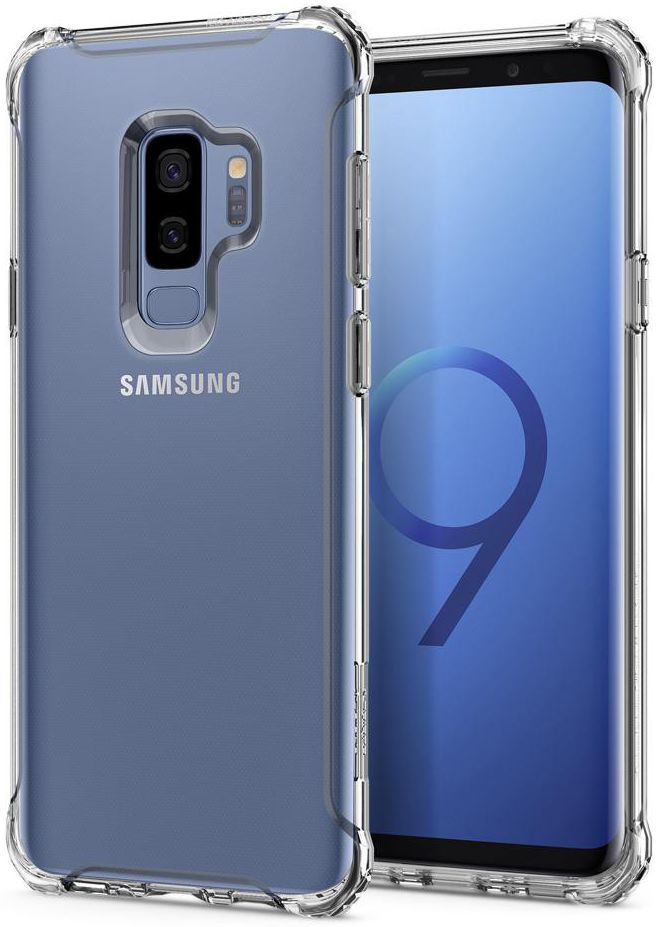 Spigen Rugged Armor Hoesje Samsung Galaxy S9 Plus Transparant afbeelding 1