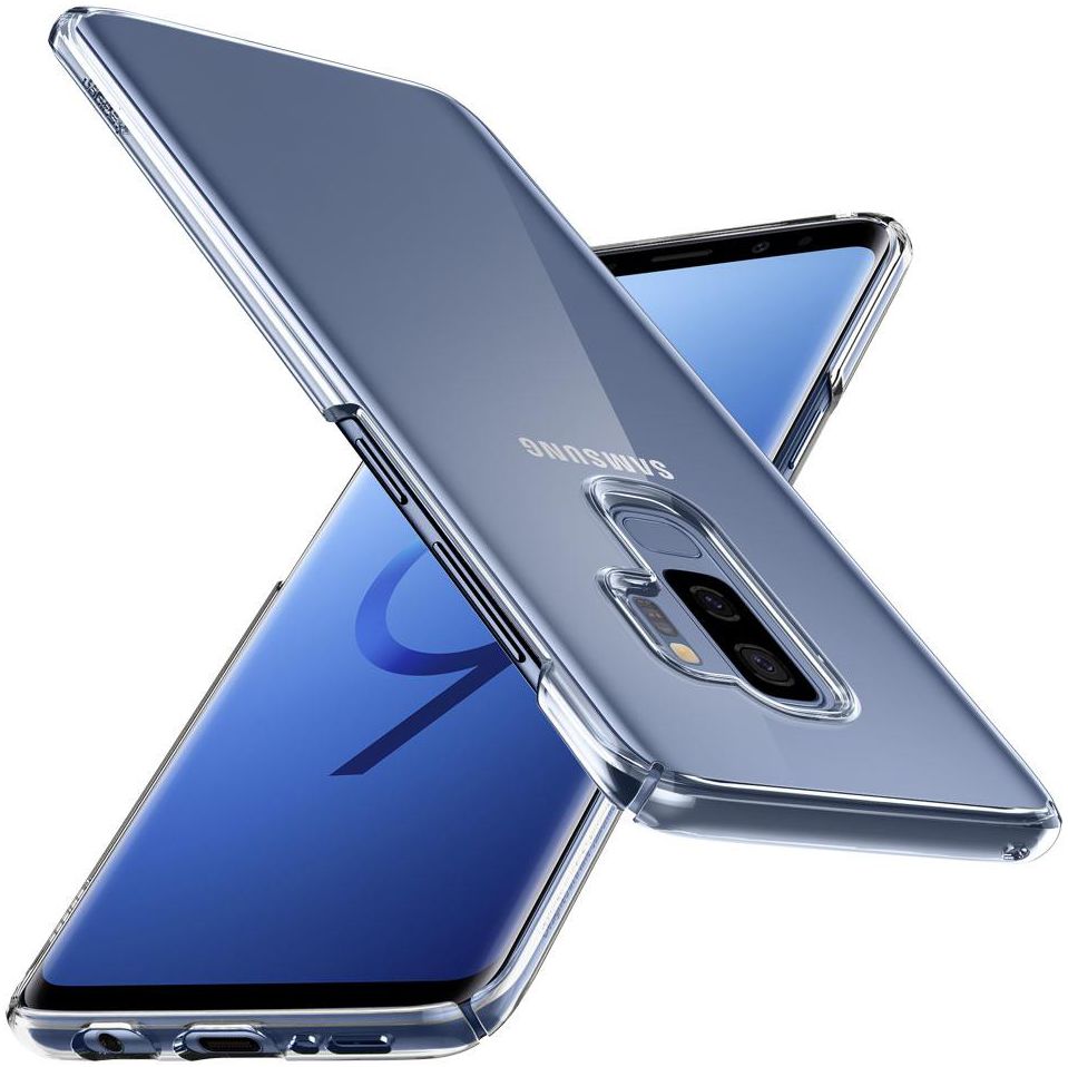Spigen Thin Fit Case Samsung Galaxy S9 Plus Crystal Clear afbeelding 2
