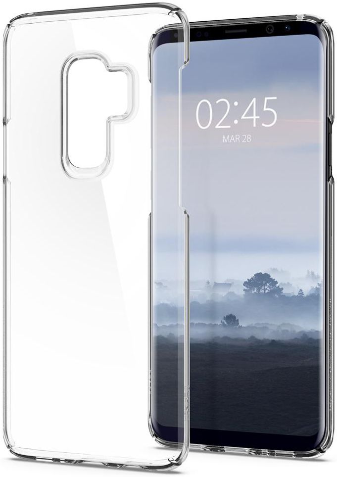 Spigen Thin Fit Case Samsung Galaxy S9 Plus Crystal Clear afbeelding 9