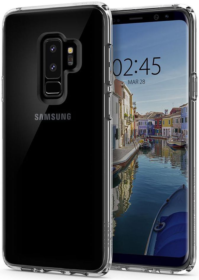 Spigen Ultra Hybrid Case Samsung Galaxy S9 Plus Crystal Clear afbeelding 5