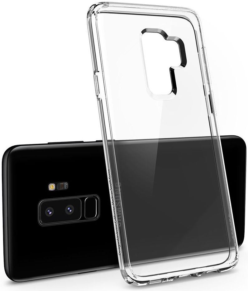 Spigen Ultra Hybrid Case Samsung Galaxy S9 Plus Crystal Clear afbeelding 4