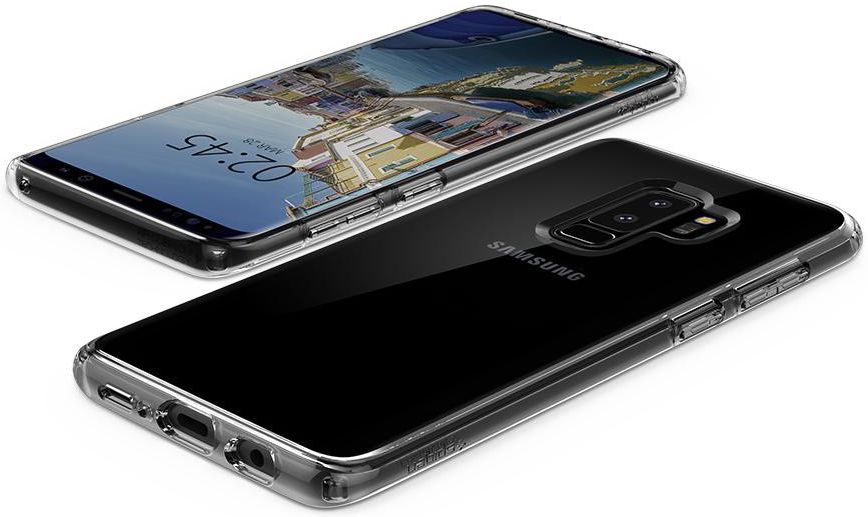 Spigen Ultra Hybrid Case Samsung Galaxy S9 Plus Crystal Clear afbeelding 7