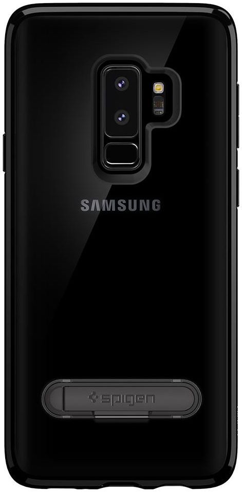 Spigen Ultra Hybrid S Case Samsung Galaxy S9 Plus Midnight Black afbeelding 4