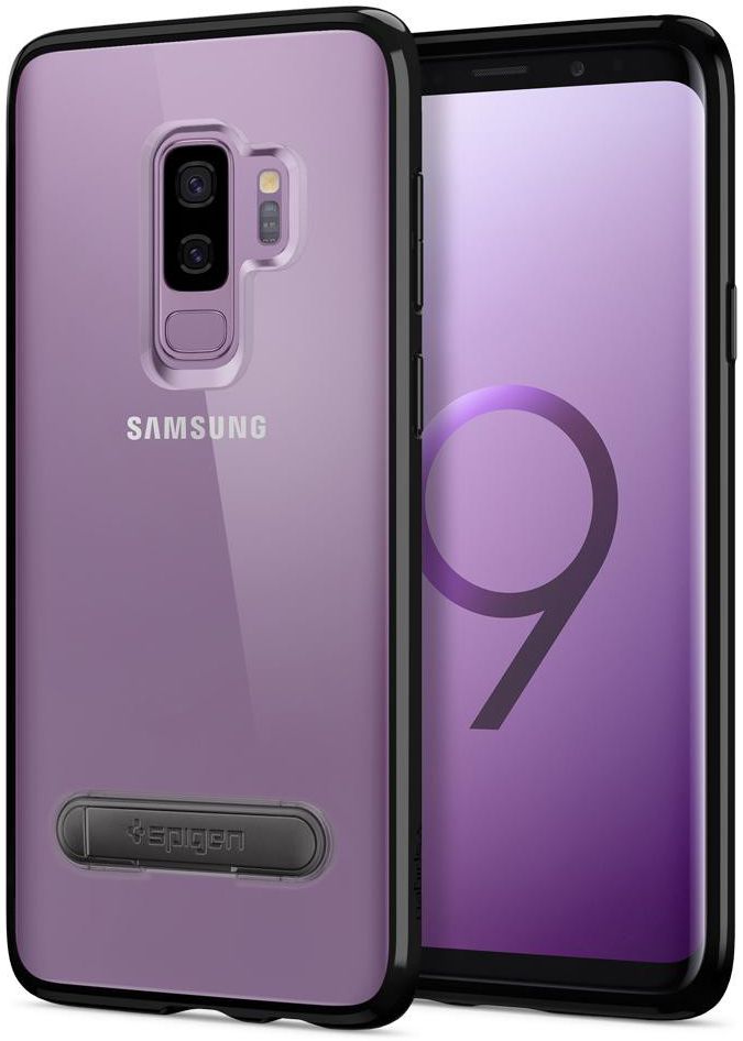 Spigen Ultra Hybrid S Case Samsung Galaxy S9 Plus Midnight Black afbeelding 19