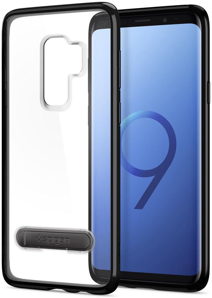Spigen Ultra Hybrid S Case Samsung Galaxy S9 Plus Midnight Black afbeelding 15