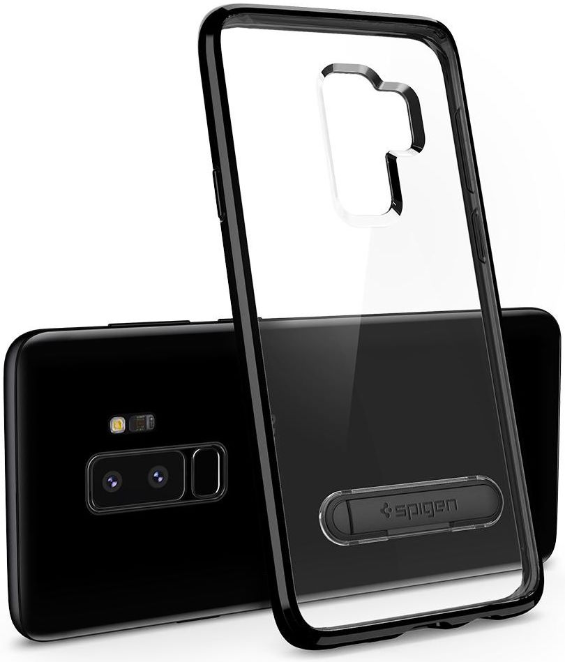 Spigen Ultra Hybrid S Case Samsung Galaxy S9 Plus Midnight Black afbeelding 7