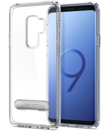 Spigen Ultra Hybrid S Case Samsung Galaxy S9 Plus Crystal Clear Hoesjes