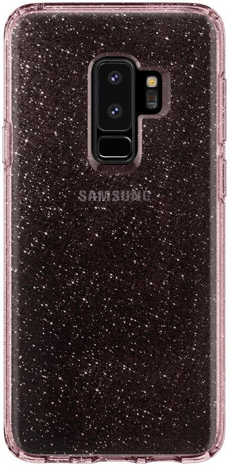 Spigen Liquid Crystal Glitter Samsung Galaxy S9 Plus Hoesje Rose afbeelding 19