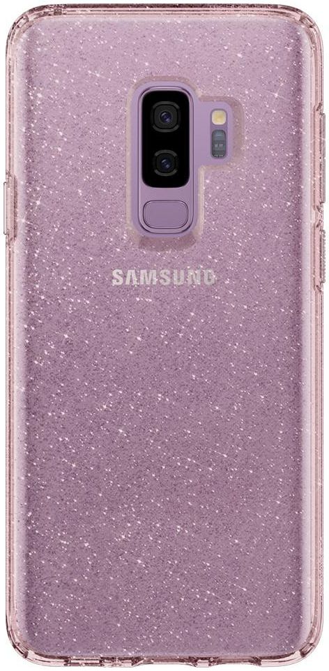 Spigen Liquid Crystal Glitter Samsung Galaxy S9 Plus Hoesje Rose afbeelding 6