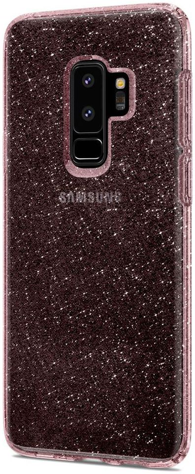 Spigen Liquid Crystal Glitter Samsung Galaxy S9 Plus Hoesje Rose afbeelding 18