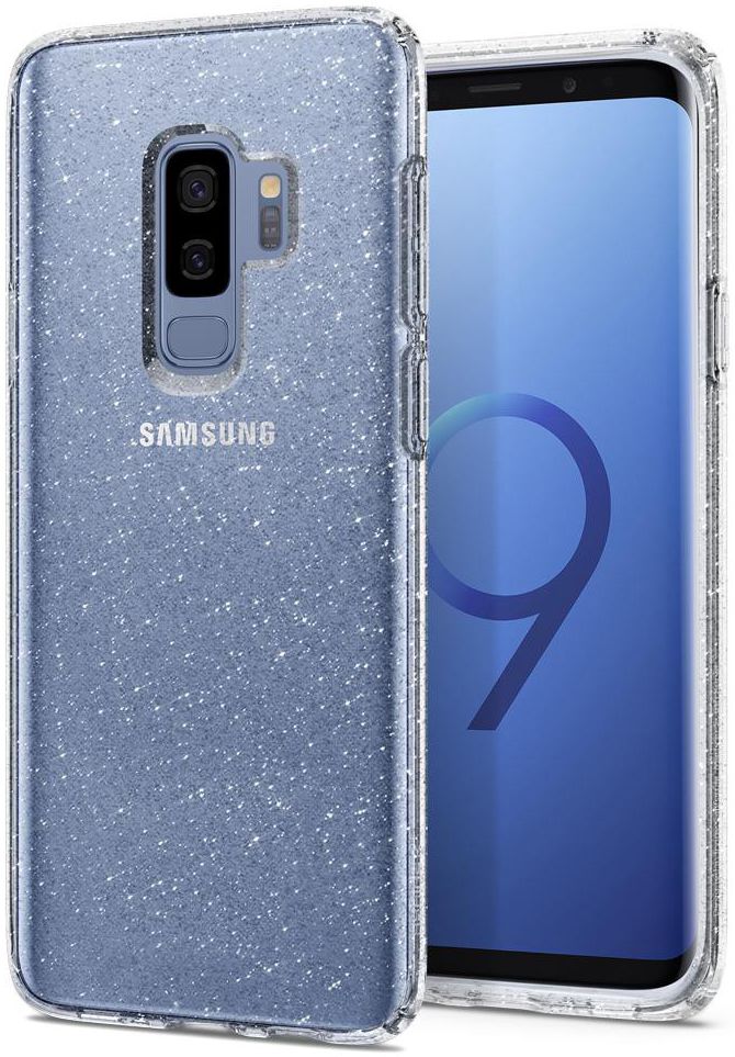Spigen Liquid Crystal Glitter Samsung Galaxy S9 Plus Hoesje Crystal afbeelding 1