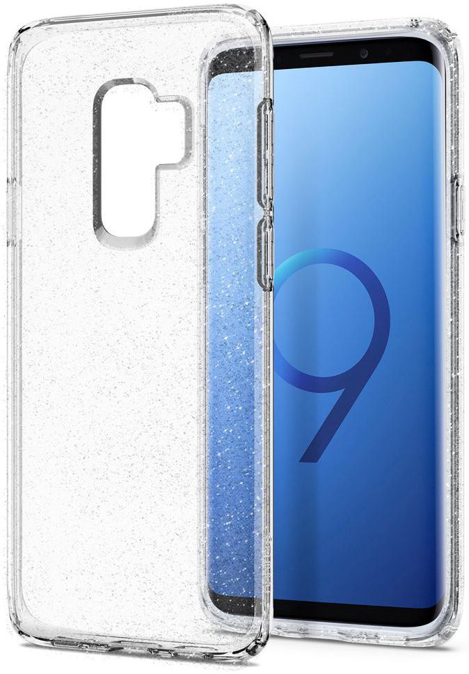 Spigen Liquid Crystal Glitter Samsung Galaxy S9 Plus Hoesje Crystal afbeelding 2