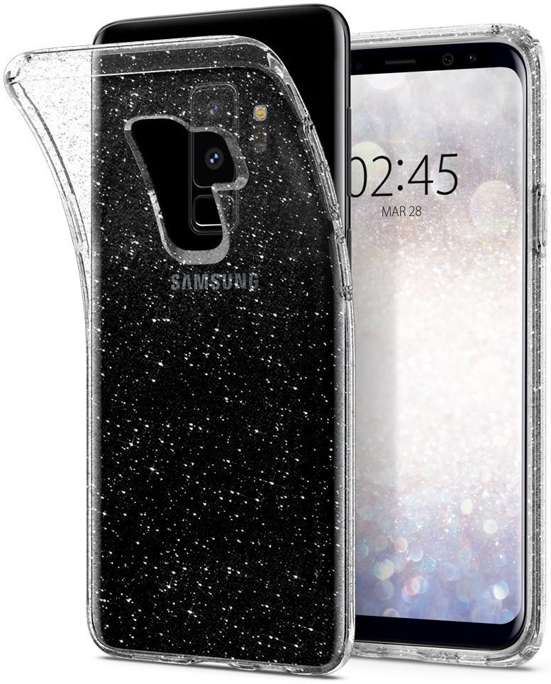 Spigen Liquid Crystal Glitter Samsung Galaxy S9 Plus Hoesje Crystal afbeelding 8
