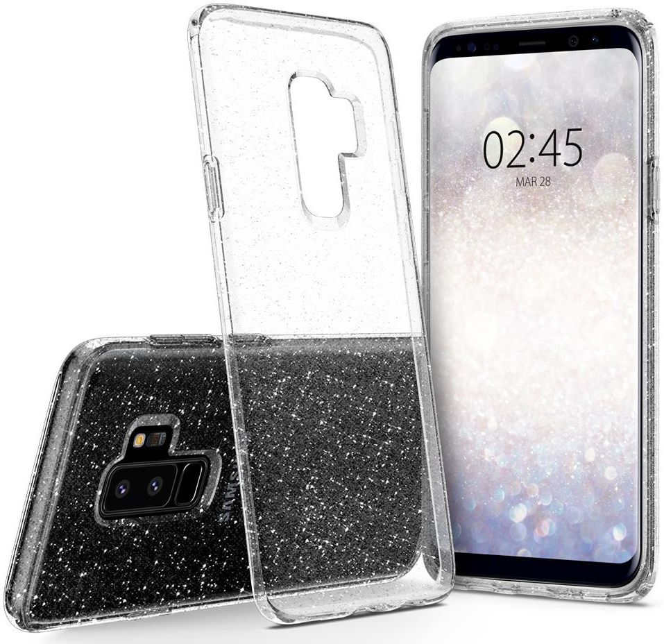 Spigen Liquid Crystal Glitter Samsung Galaxy S9 Plus Hoesje Crystal afbeelding 12