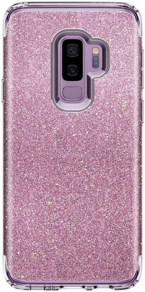 Spigen Slim Armor Crystal Glitter Case Samsung Galaxy S9 Plus Rose afbeelding 5