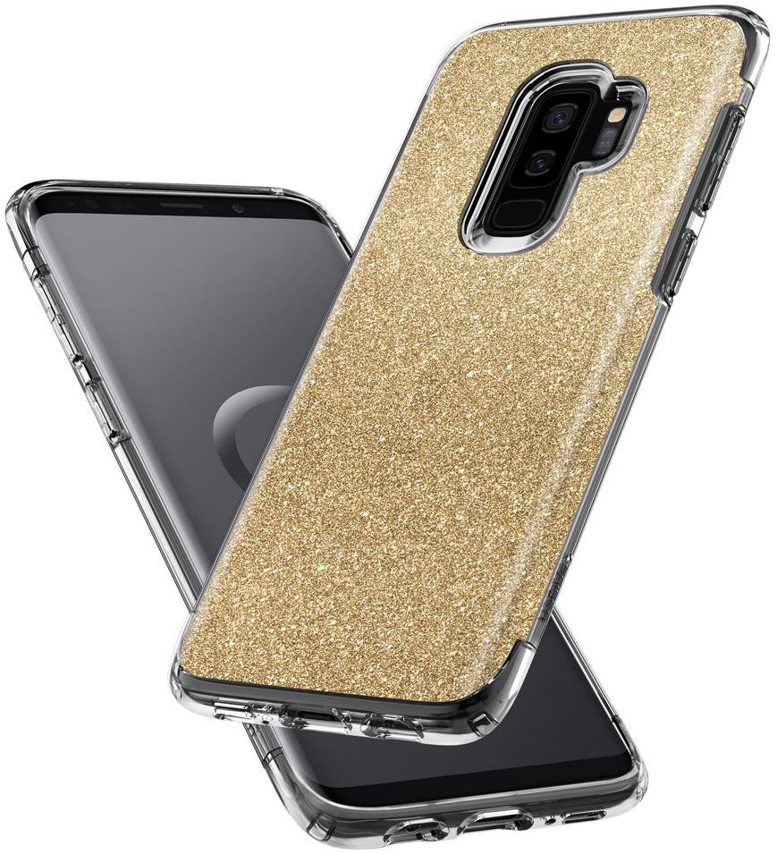 Spigen Slim Armor Crystal Glitter Case Samsung Galaxy S9 Plus Gold afbeelding 3
