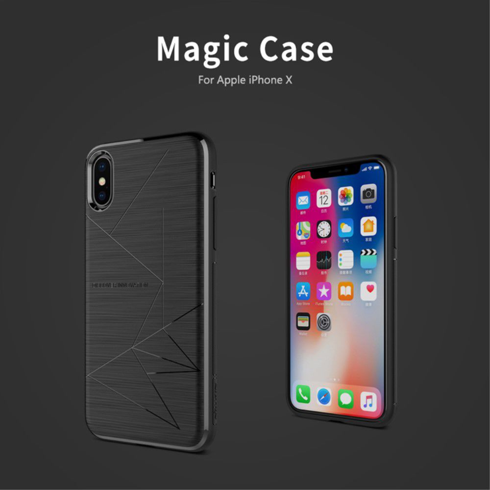 Nillkin Magic Draadloos Oplaad Case voor de Apple iPhone X afbeelding 8
