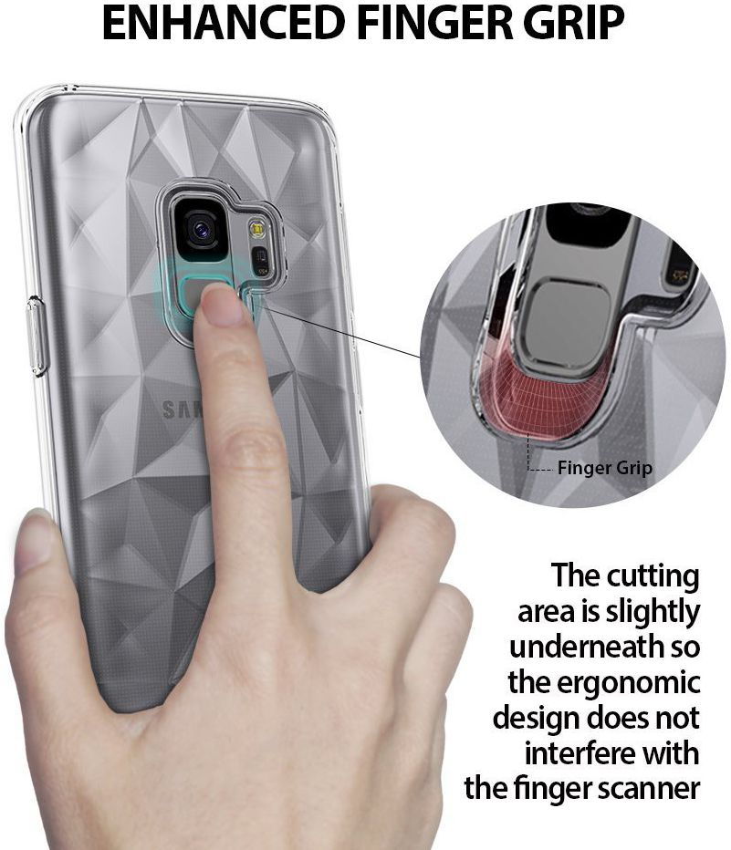 Ringke Air Prism Hoesje Samsung Galaxy S9 Transparant afbeelding 7