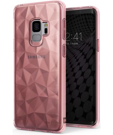 Ringke Air Prism Hoesje Samsung Galaxy S9 Roze Goud Hoesjes