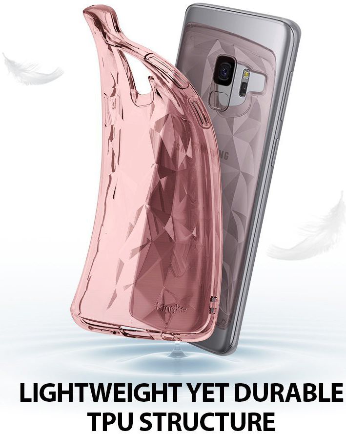 Ringke Air Prism Hoesje Samsung Galaxy S9 Roze Goud afbeelding 4