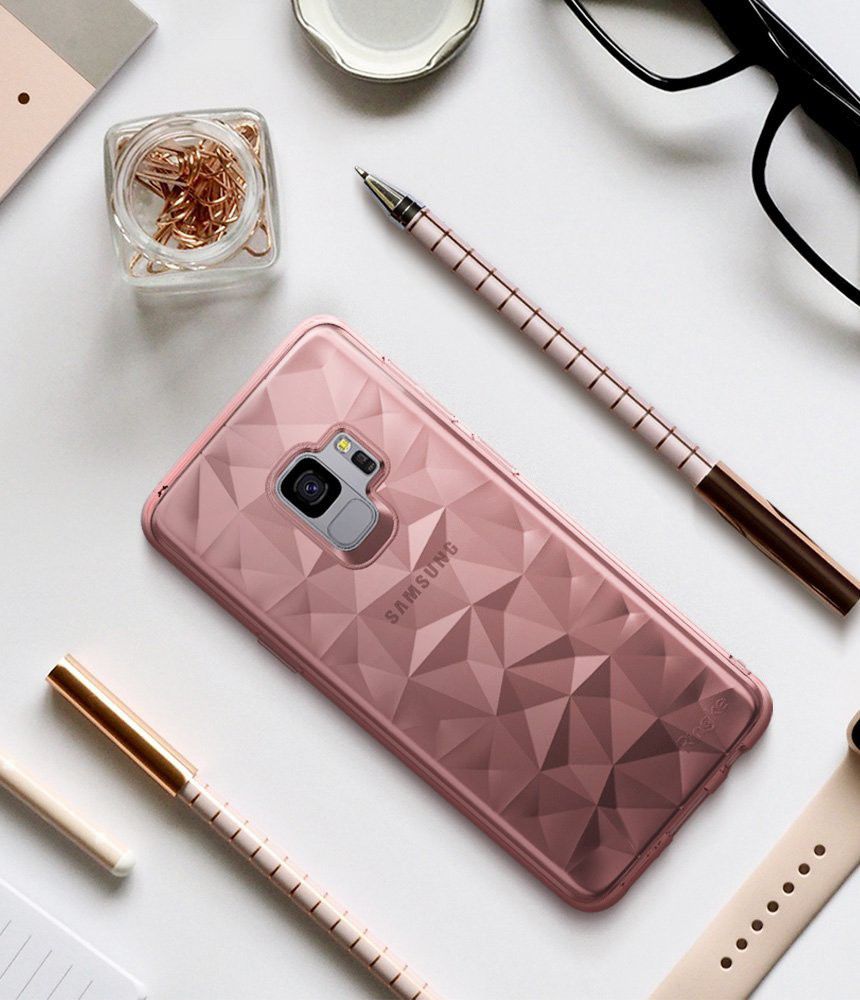 Ringke Air Prism Hoesje Samsung Galaxy S9 Roze Goud afbeelding 7