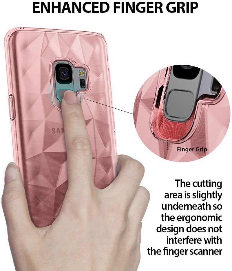 Ringke Air Prism Hoesje Samsung Galaxy S9 Roze Goud afbeelding 8