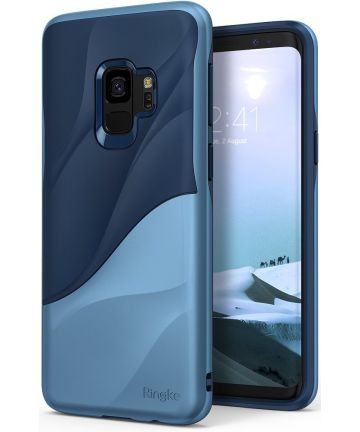 Ringke Wave Hoesje Samsung Galaxy S9 Coastal Blue Hoesjes