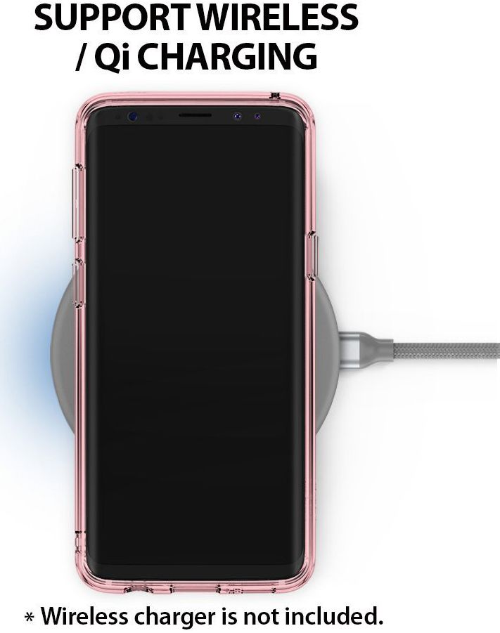 Ringke Air Prism Hoesje Samsung Galaxy S9 Plus Roze Goud afbeelding 9