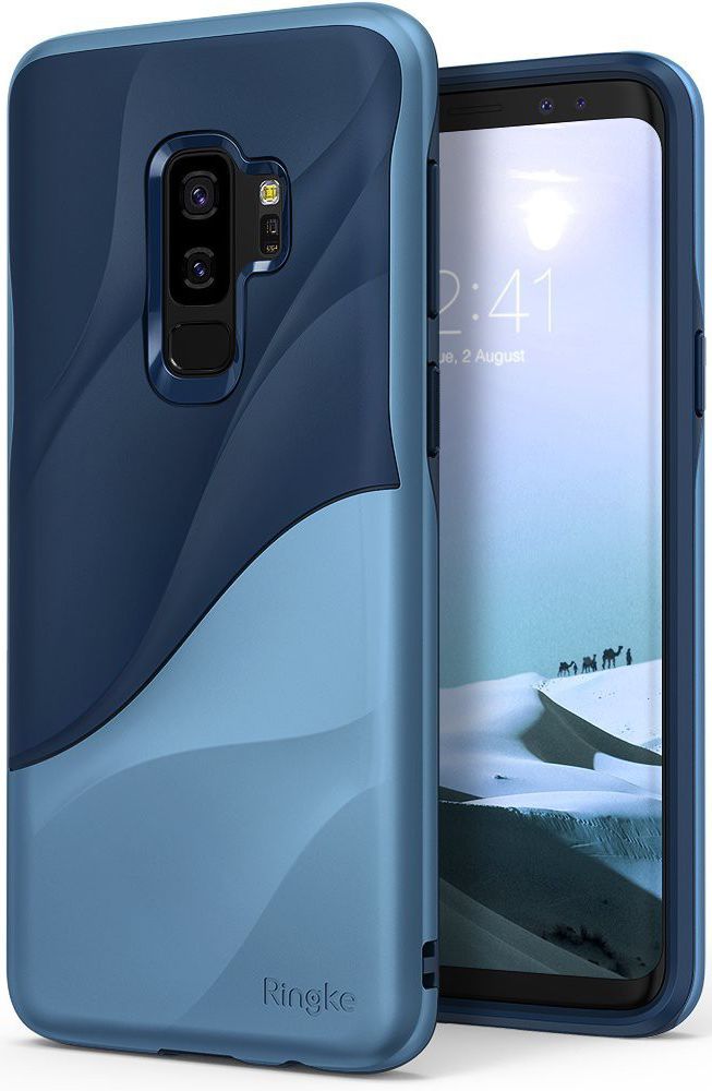 Ringke Wave Hoesje Samsung Galaxy S9 Plus Coastal Blue afbeelding 1