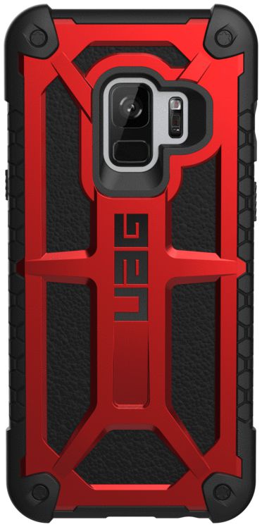 Urban Armor Gear Monarch Hoesje Samsung Galaxy S9 Crimson afbeelding 2