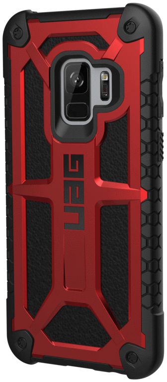 Urban Armor Gear Monarch Hoesje Samsung Galaxy S9 Crimson afbeelding 8