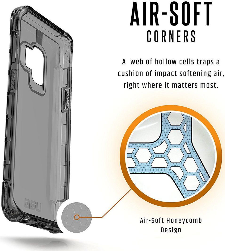 Urban Armor Gear Plyo Hoesje Samsung Galaxy S9 Ash afbeelding 6