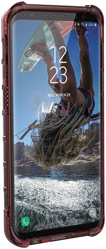 Urban Armor Gear Plyo Hoesje Samsung Galaxy S9 Crimson afbeelding 4