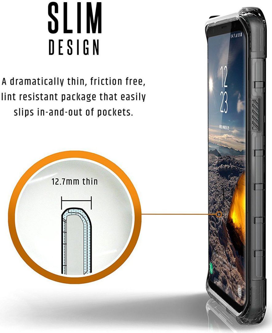 Urban Armor Gear Plyo Hoesje Samsung Galaxy S9 Ice afbeelding 8
