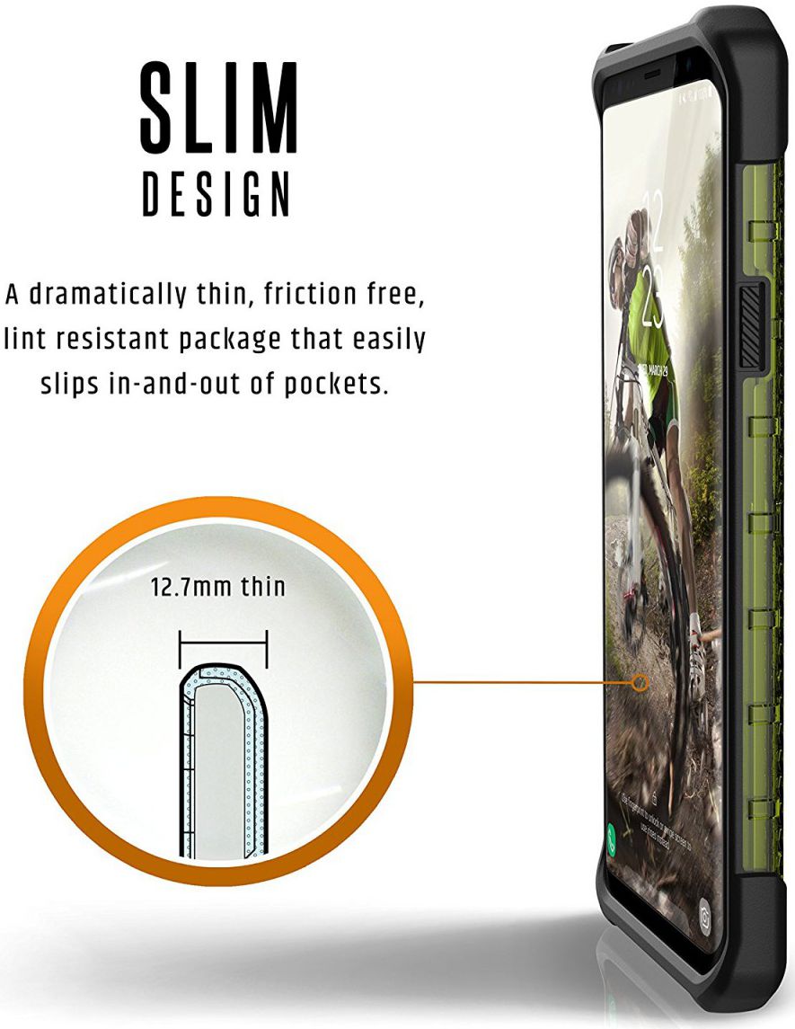UAG Plasma Case Samsung Galaxy S9 Plus Citron afbeelding 5