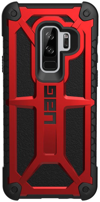 Urban Armor Gear Monarch Hoesje Samsung Galaxy S9 Plus Crimson afbeelding 2