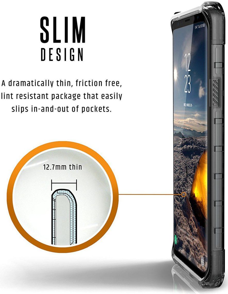 Urban Armor Gear Plyo Hoesje Samsung Galaxy S9 Plus Ice afbeelding 8