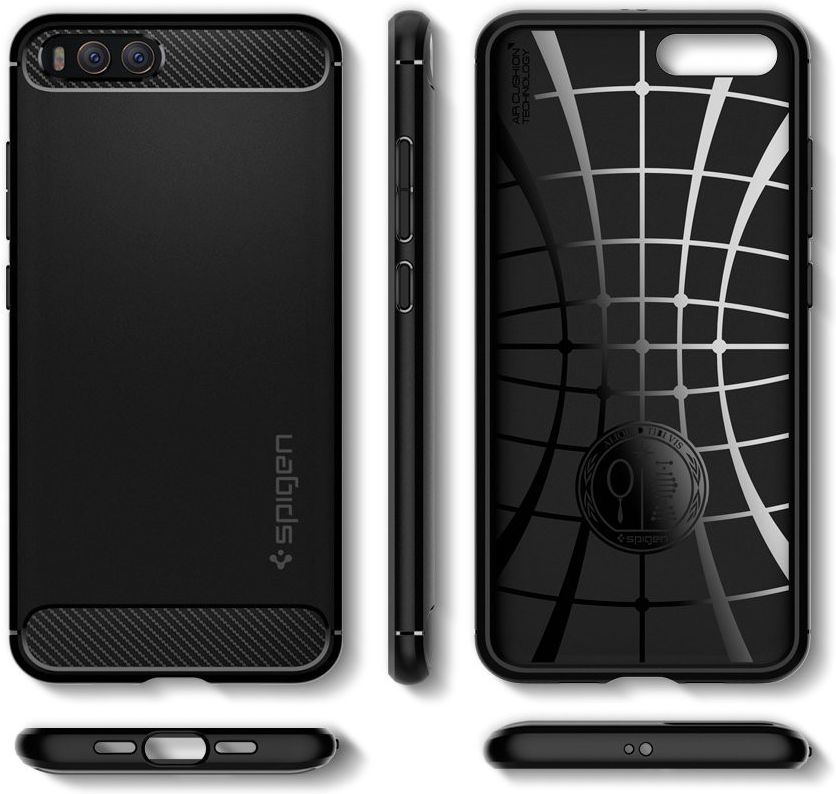 Spigen Rugged Armor Case Xiaomi MI 6 Zwart afbeelding 6