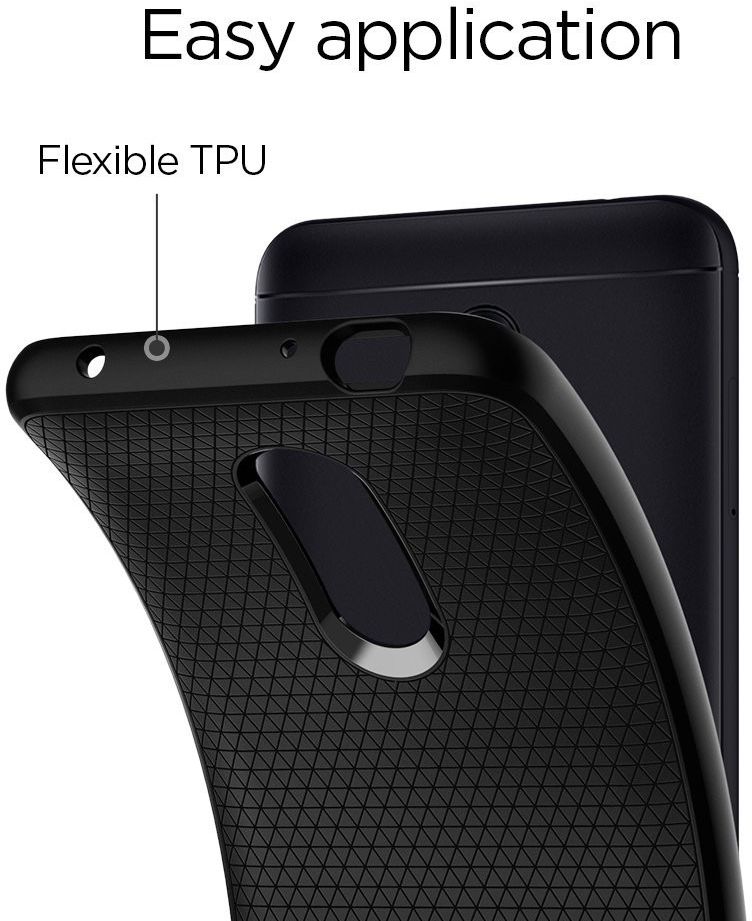 Spigen Liquid Air Card Slot Case Xiaomi Redmi 5 Plus Zwart afbeelding 2
