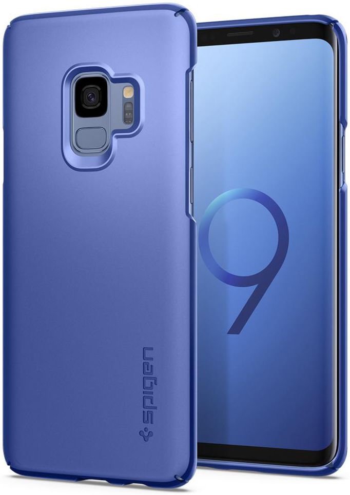 Spigen Thin Fit Case Samsung Galaxy S9 Blue afbeelding 1