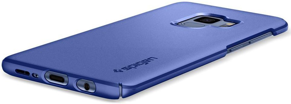 Spigen Thin Fit Case Samsung Galaxy S9 Blue afbeelding 5