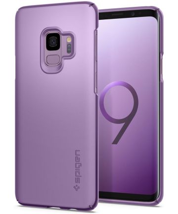 Spigen Thin Fit Case Samsung Galaxy S9 Lilac Purple Hoesjes